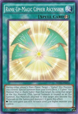 Rank-Up-Magic Cipher Ascension