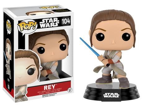 Star Wars: Rey (with Lightsaber) (Bobble-Head)