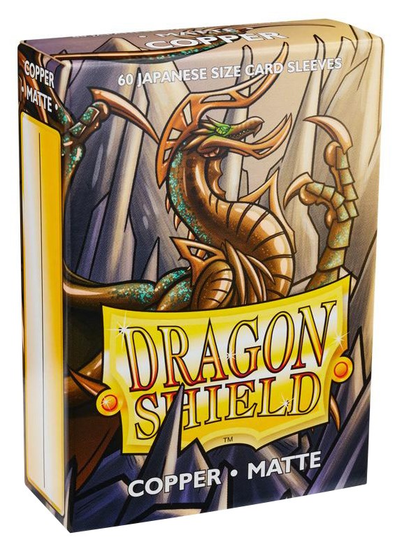 Dragon Shield Matte Japanese Sleeves - Copper (60-Pack)