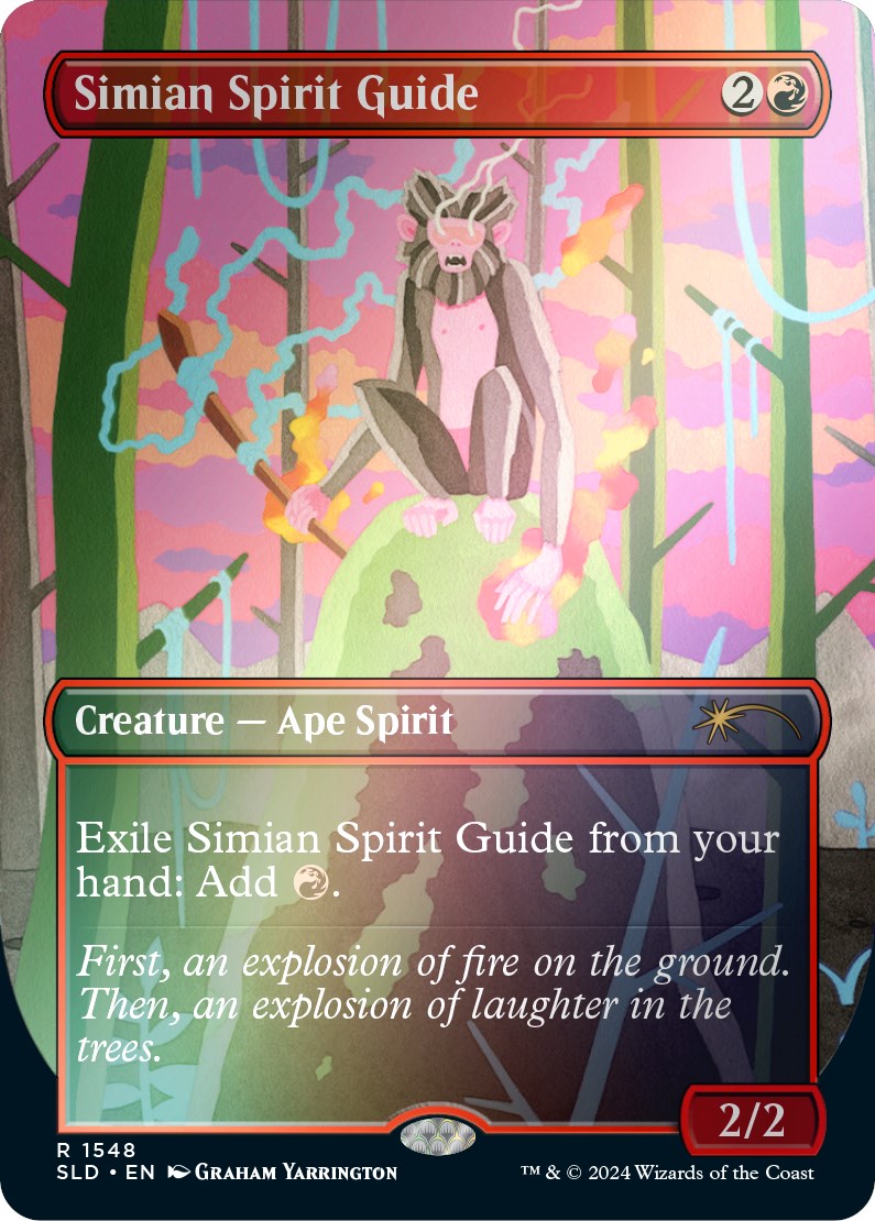 Simian Spirit Guide (Rainbow Foil)