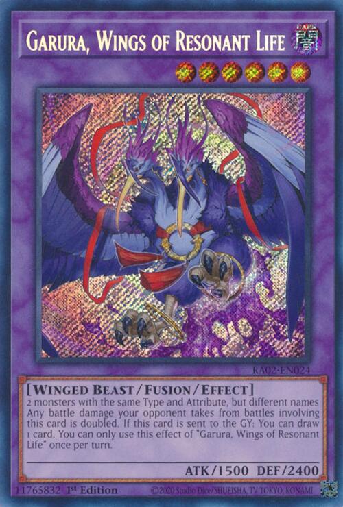 Garura, Wings of Resonant Life (Secret Rare)