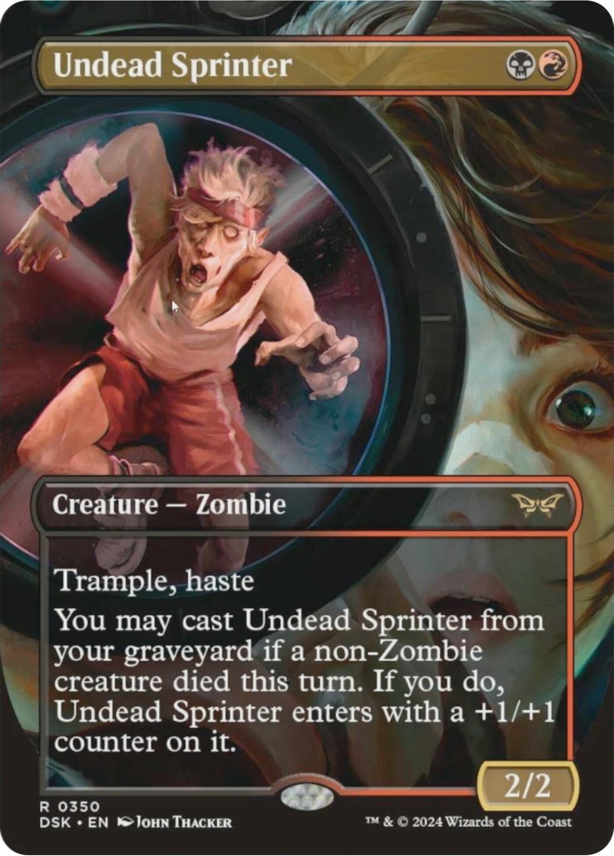 Undead Sprinter (Borderless)