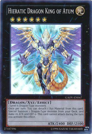 Hieratic Dragon King of Atum