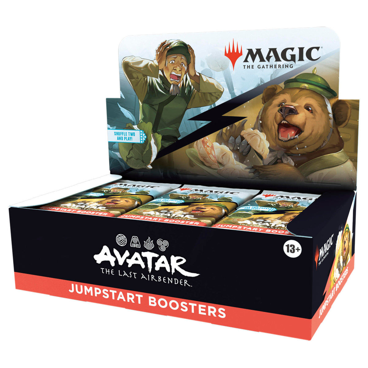 Avatar: The Last Airbender - Jumpstart Booster Display