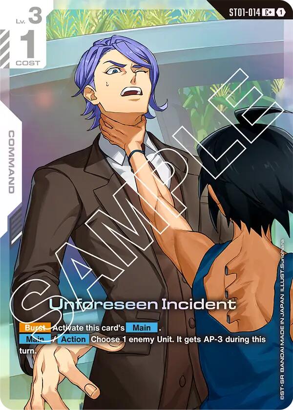Unforeseen Incident (C+)