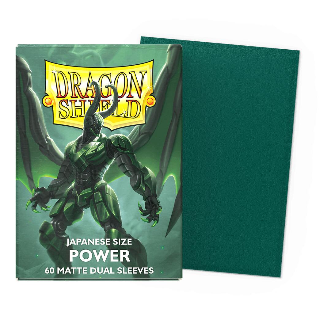 Dragon Shield Dual Matte Japanese Sleeves - Power (60-Pack)