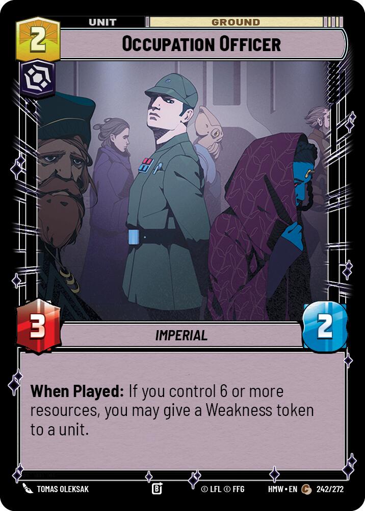 Occupation Officer