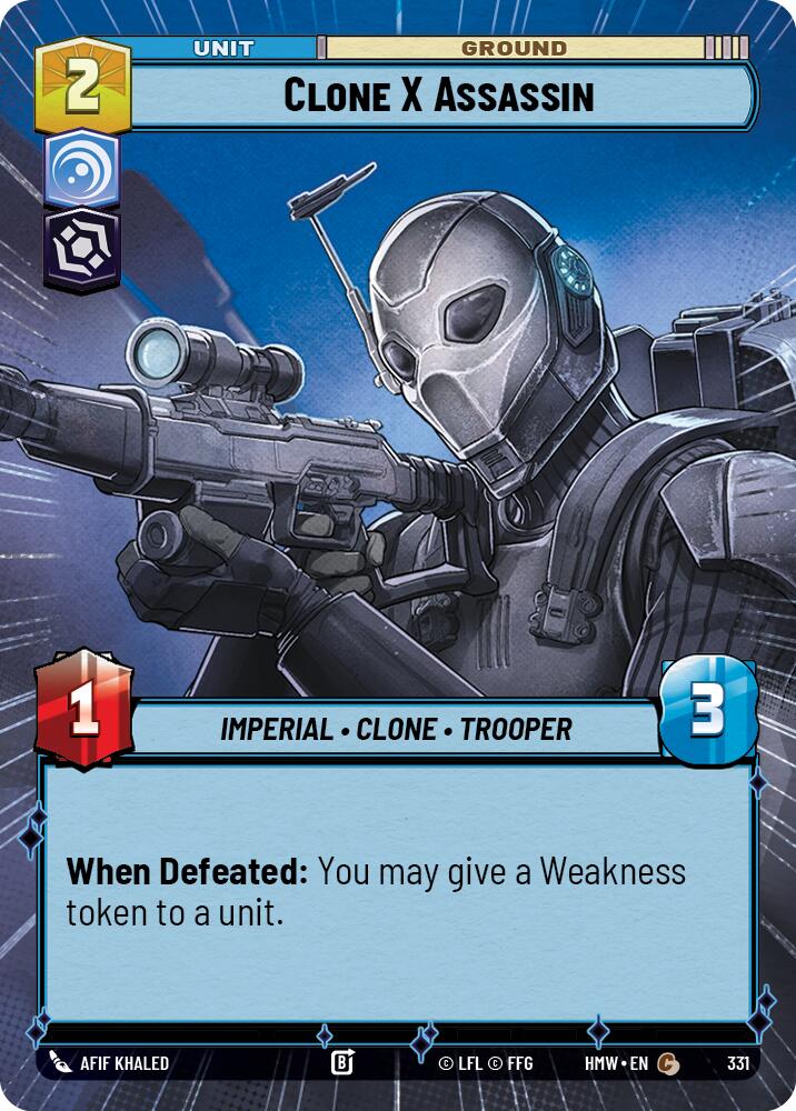 Clone X Assassin (Hyperspace)