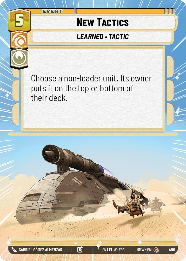 New Tactics (Hyperspace)