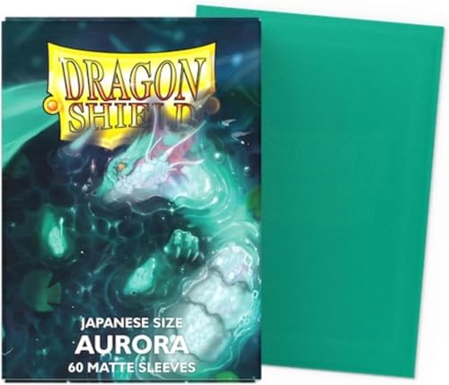 ATM11158 Deck Protector Dragon Shield Matte Aurora Card Sleeves - Japanese Size - 60 Piece