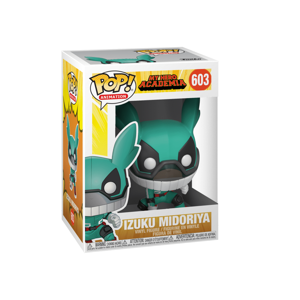 Pop Animation 3.75 Inch Action Figure My Hero Academia - Izuku Midoriya Masked #603